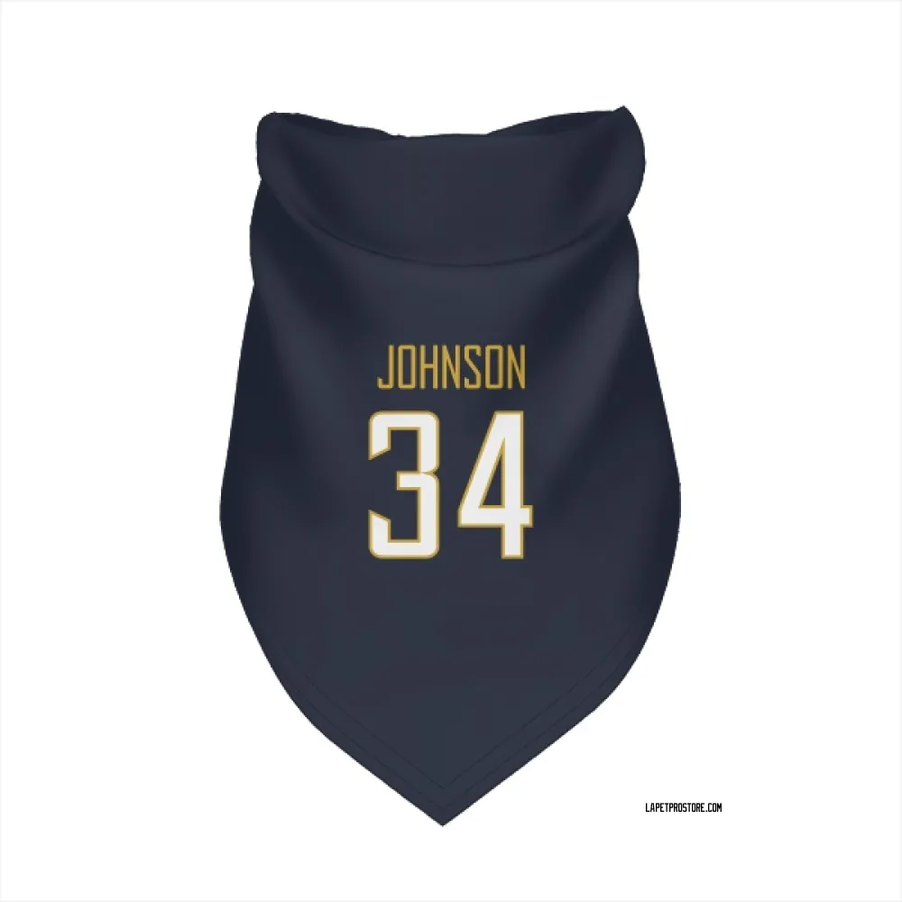 Los Angeles Chargers Amar Johnson Navy Pet Bandana for Dog & Cat