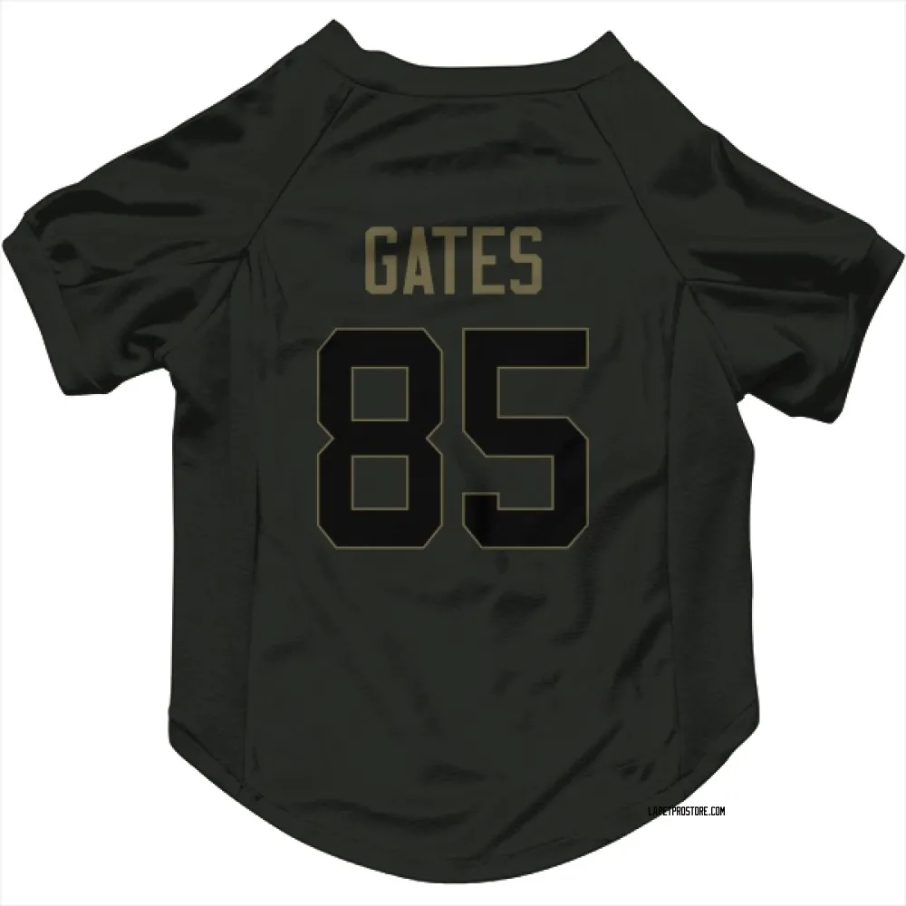 Los Angeles Chargers Antonio Gates Black Service Pet Jersey for Dog & Cat