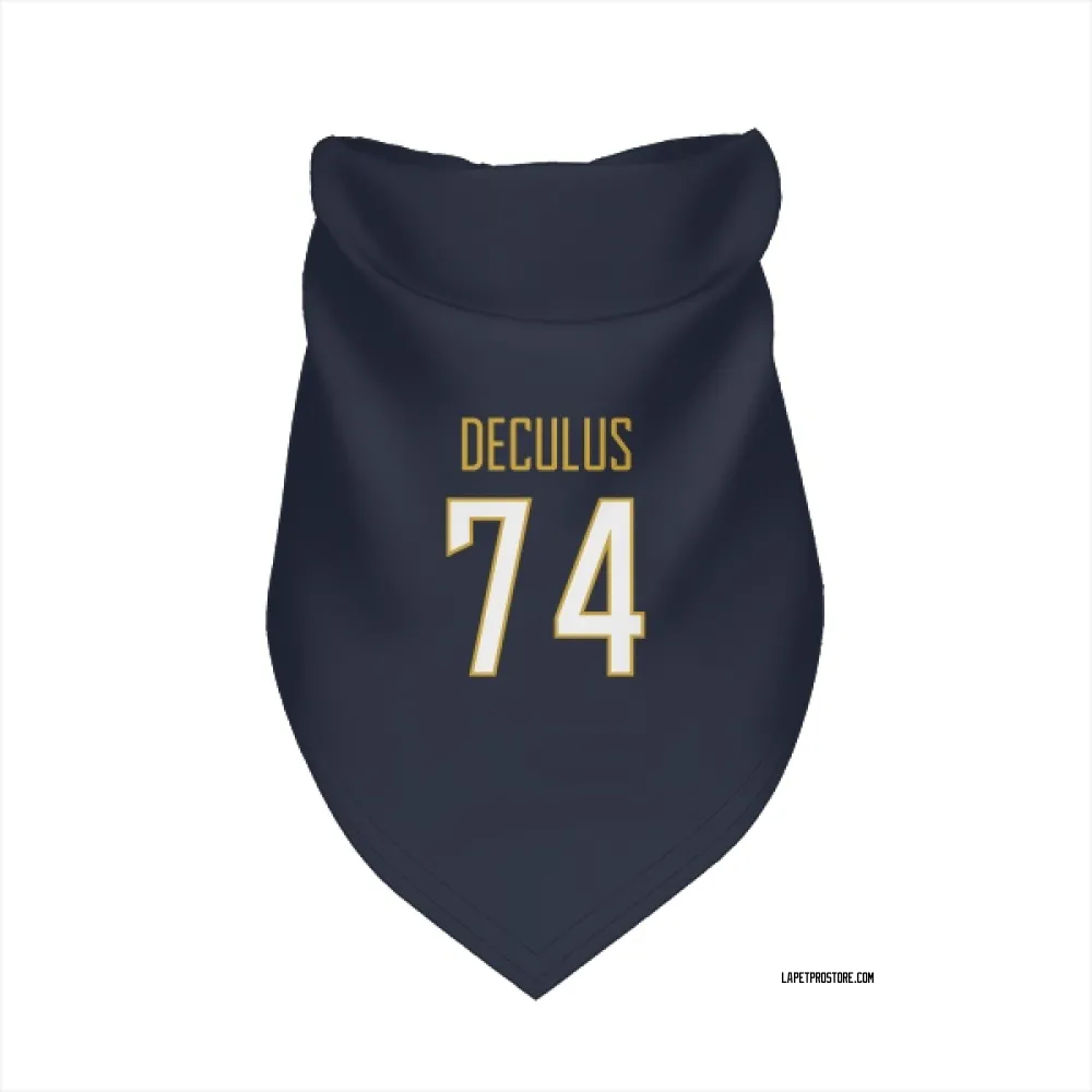 Los Angeles Chargers Austin Deculus Navy Pet Bandana for Dog & Cat