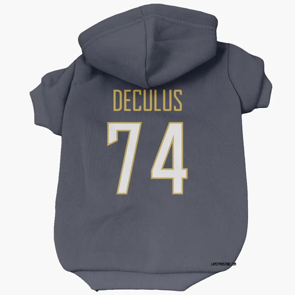 Los Angeles Chargers Austin Deculus Navy Pet Hoodie for Dog & Cat