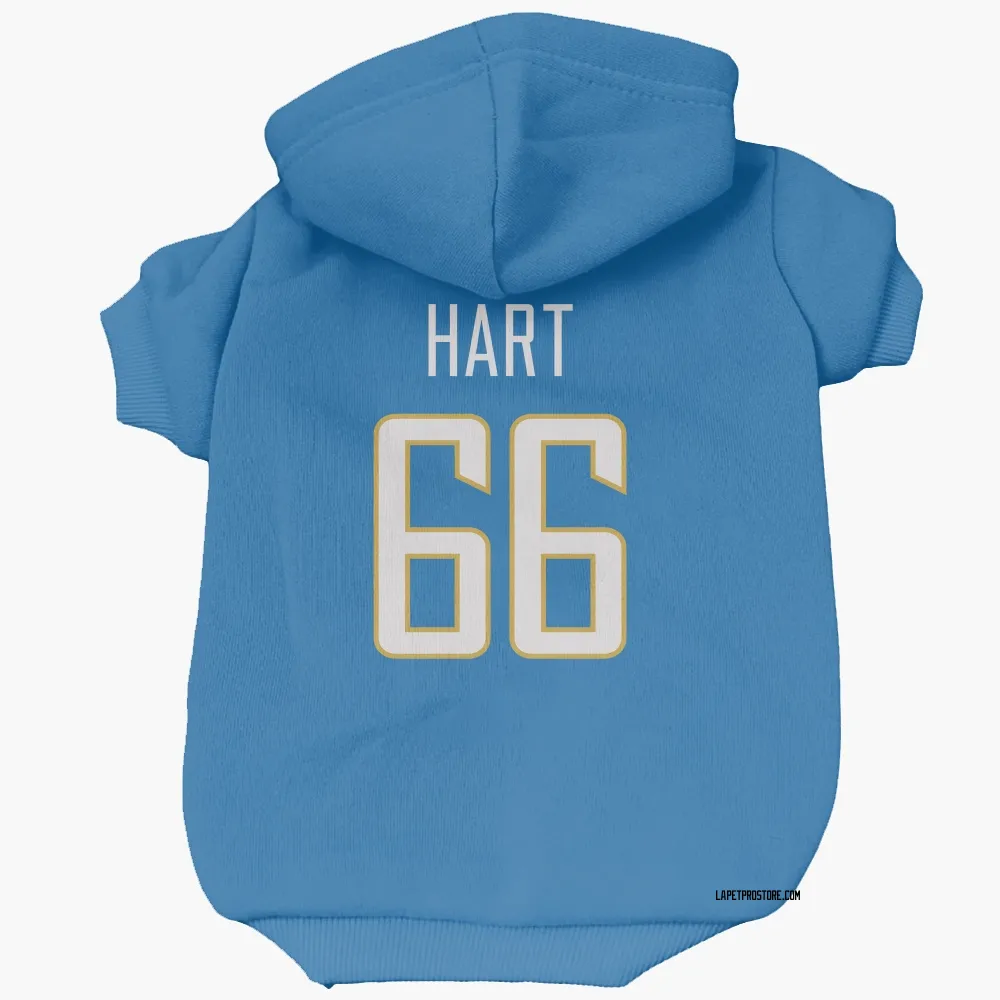 Los Angeles Chargers Bobby Hart Powder Blue Pet Hoodie for Dog & Cat