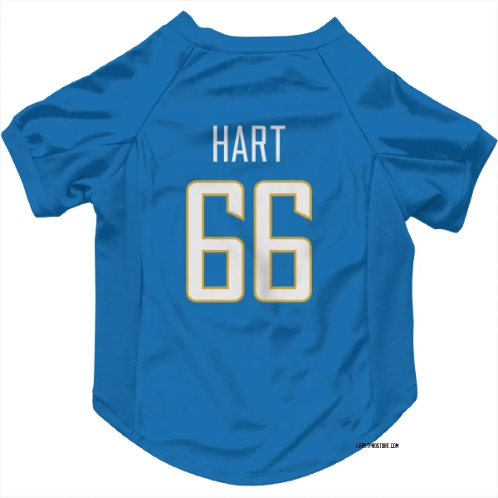 Los Angeles Chargers Bobby Hart Powder Blue Pet Jersey for Dog & Cat
