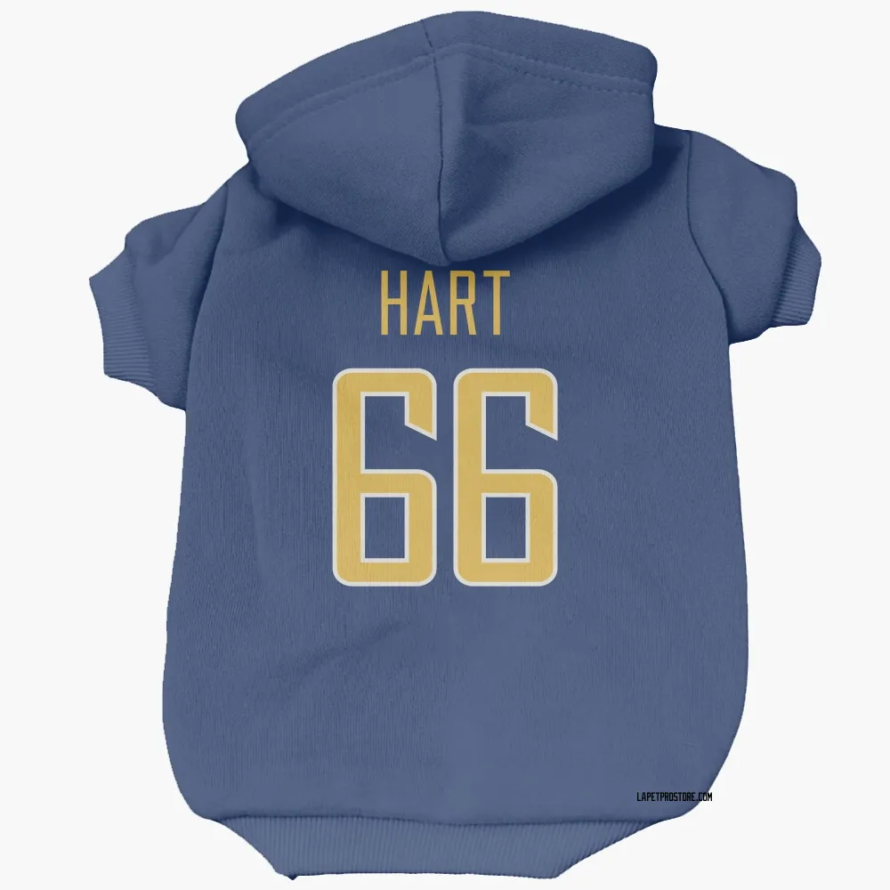 Los Angeles Chargers Bobby Hart Royal Gold Pet Hoodie for Dog & Cat