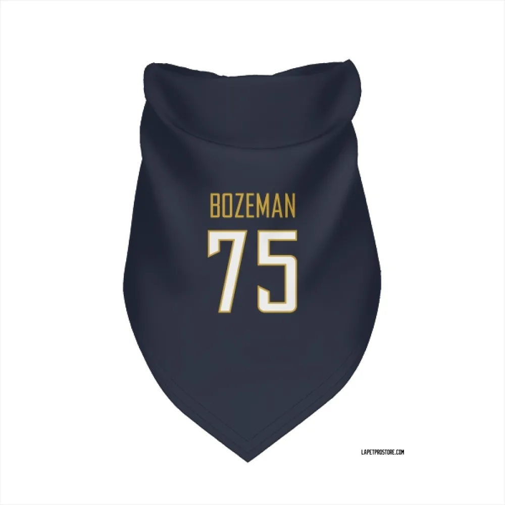 Los Angeles Chargers Bradley Bozeman Navy Pet Bandana for Dog & Cat