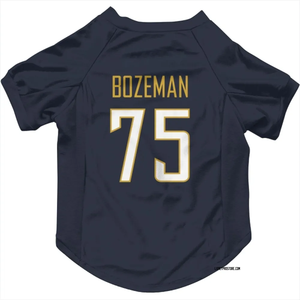 Los Angeles Chargers Bradley Bozeman Navy Pet Jersey for Dog & Cat