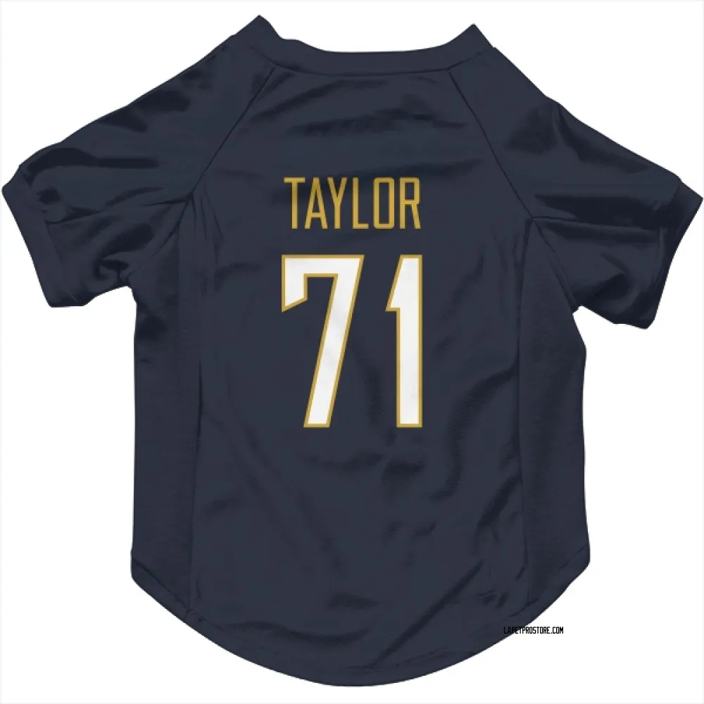 Los Angeles Chargers Branson Taylor Navy Pet Jersey for Dog & Cat