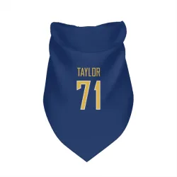 Los Angeles Chargers Branson Taylor Royal Gold Pet Bandana for Dog & Cat