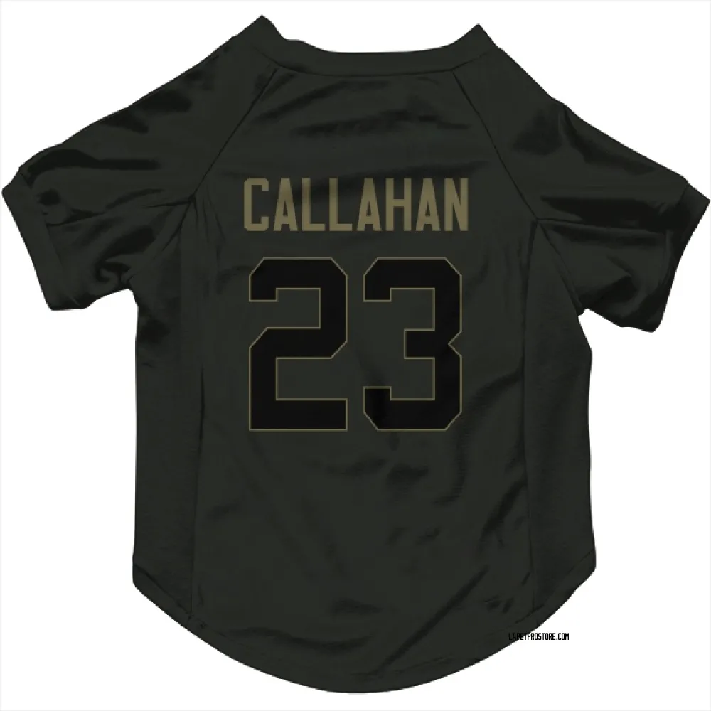 Los Angeles Chargers Bryce Callahan Black Service Pet Jersey for Dog & Cat