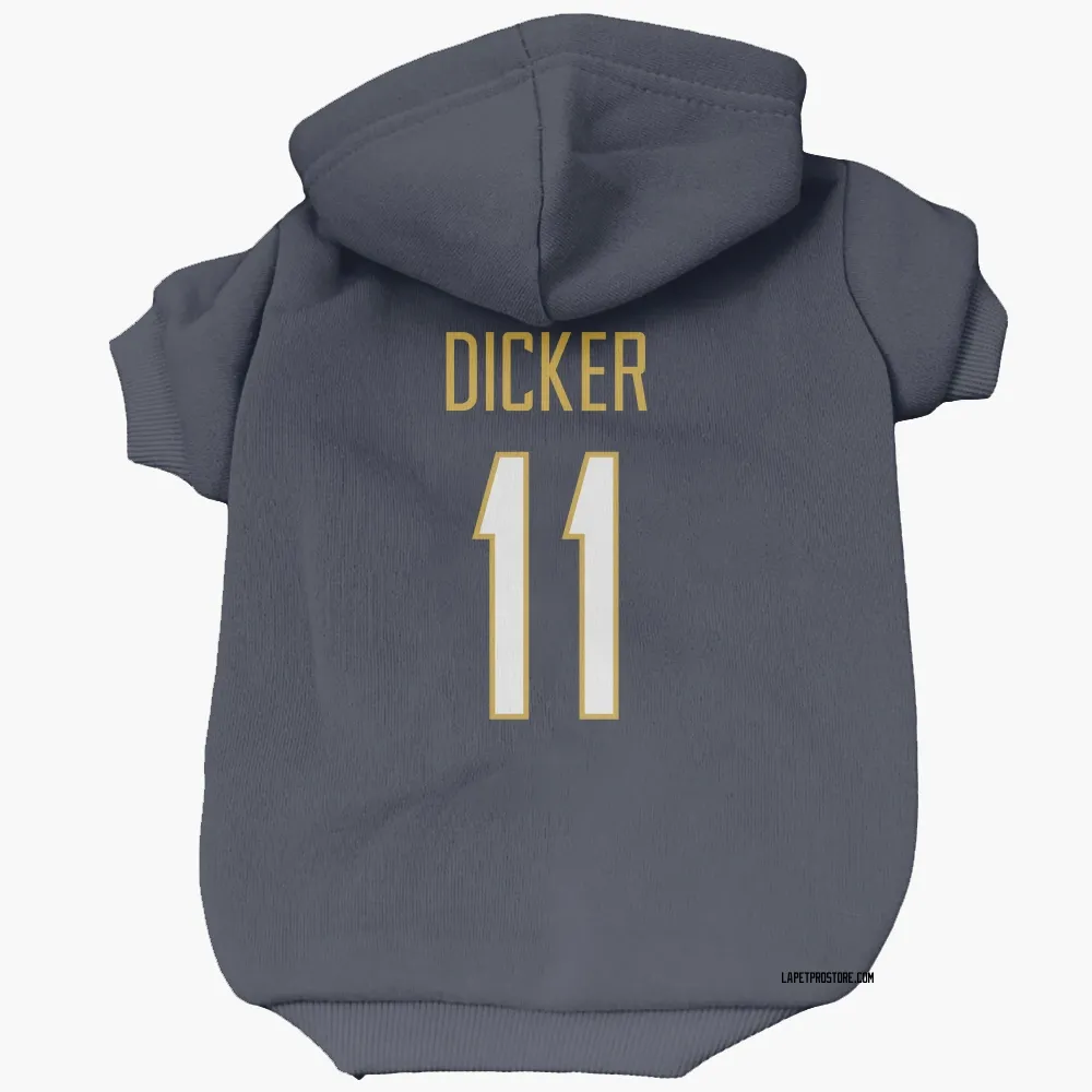 Los Angeles Chargers Cameron Dicker Navy Pet Hoodie for Dog & Cat