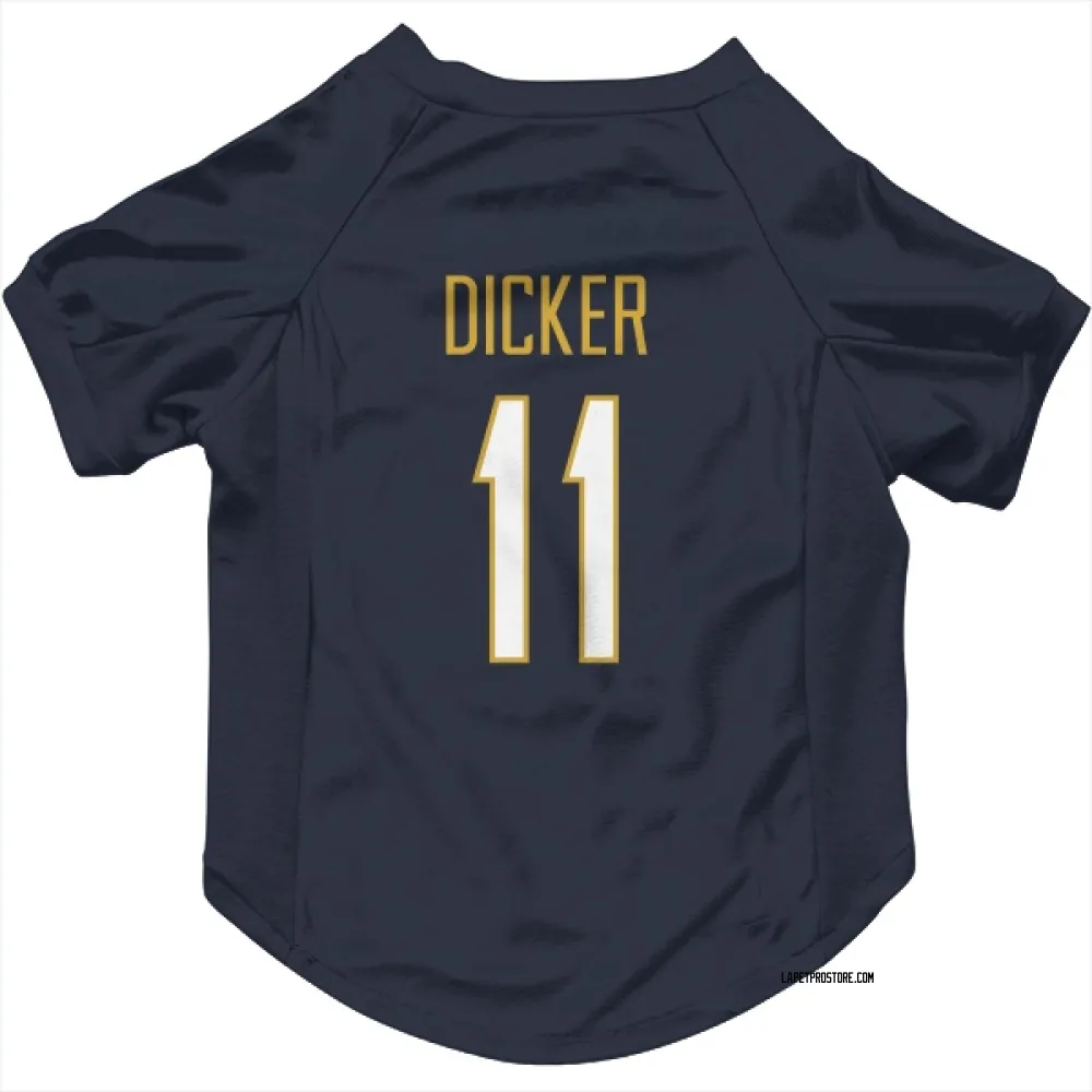 Los Angeles Chargers Cameron Dicker Navy Pet Jersey for Dog & Cat