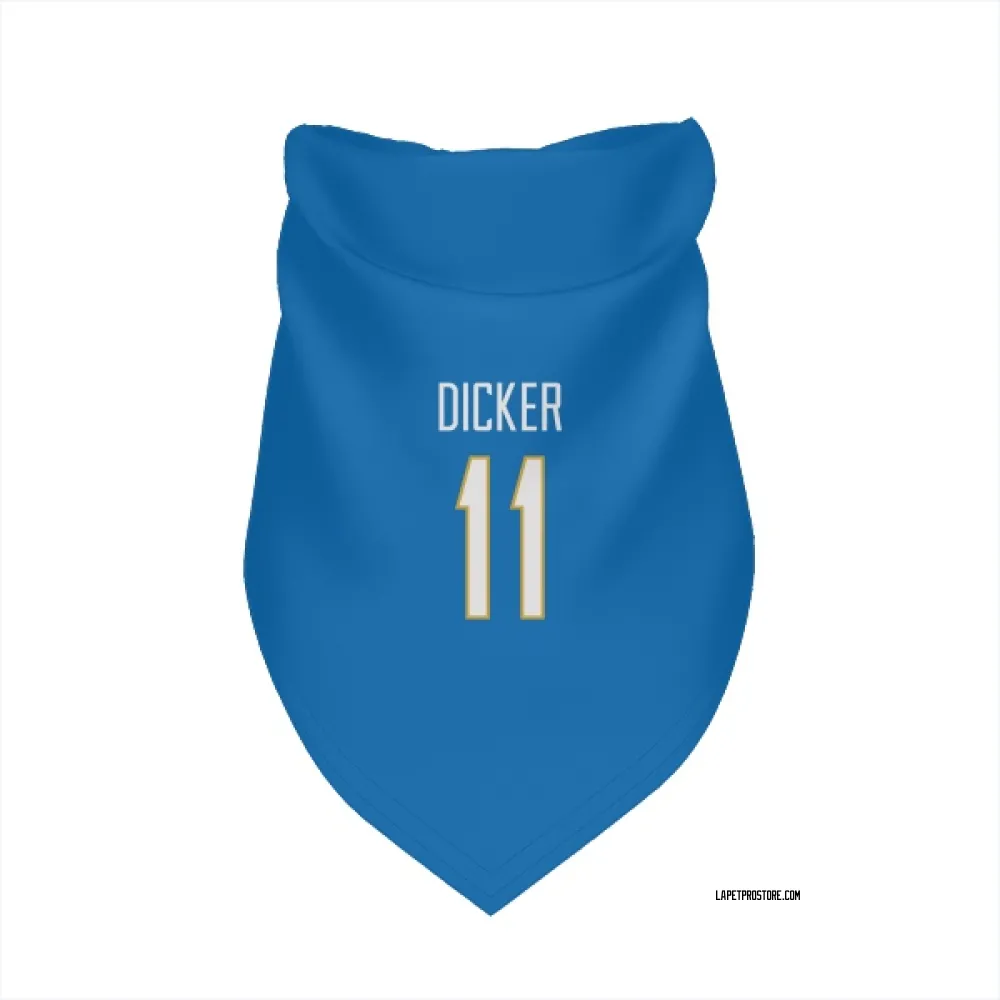 Los Angeles Chargers Cameron Dicker Powder Blue Pet Bandana for Dog & Cat