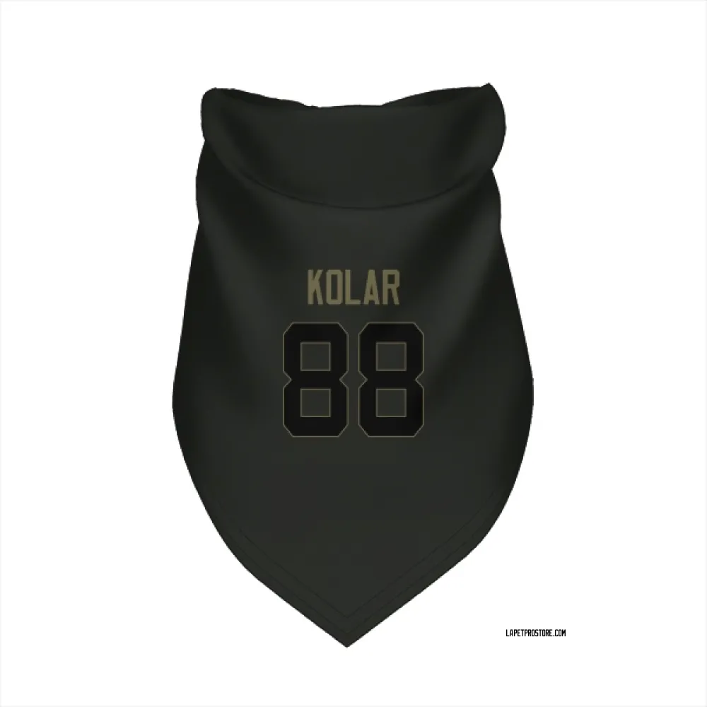 Los Angeles Chargers Charlie Kolar Black Service Pet Bandana for Dog & Cat