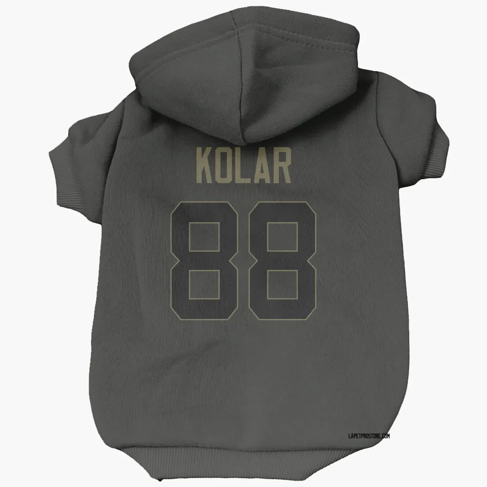 Los Angeles Chargers Charlie Kolar Black Service Pet Hoodie for Dog & Cat