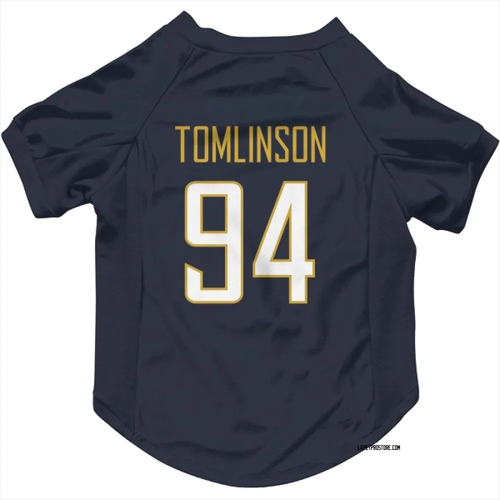 Los Angeles Chargers Dalvin Tomlinson Navy Pet Jersey for Dog & Cat