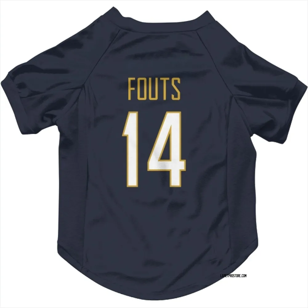Los Angeles Chargers Dan Fouts Navy Pet Jersey for Dog & Cat