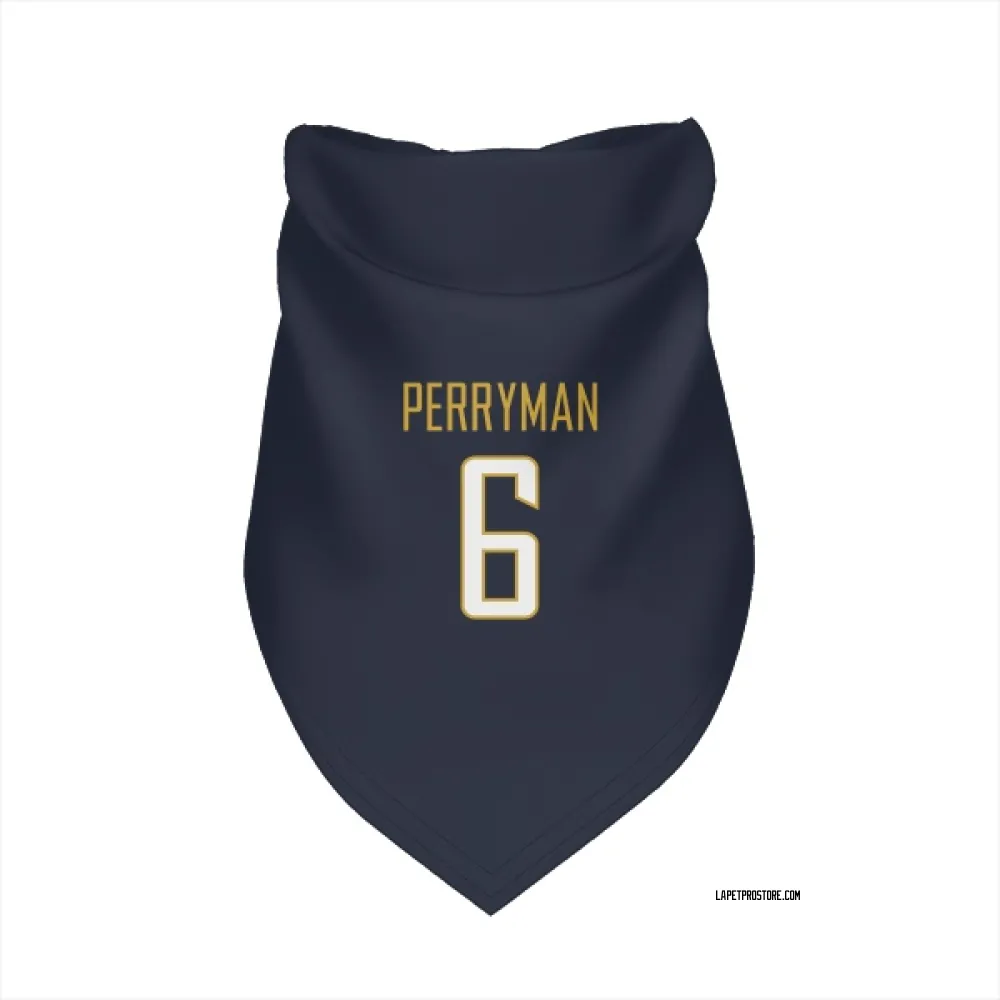 Los Angeles Chargers Denzel Perryman Navy Pet Bandana for Dog & Cat
