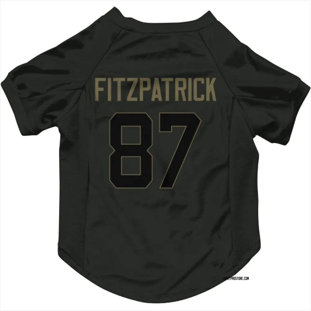 Los Angeles Chargers Dez Fitzpatrick Black Service Pet Jersey for Dog & Cat