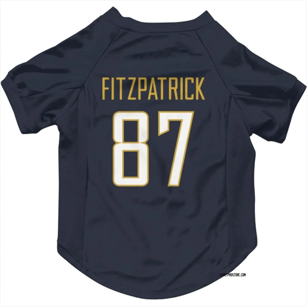 Los Angeles Chargers Dez Fitzpatrick Navy Pet Jersey for Dog & Cat