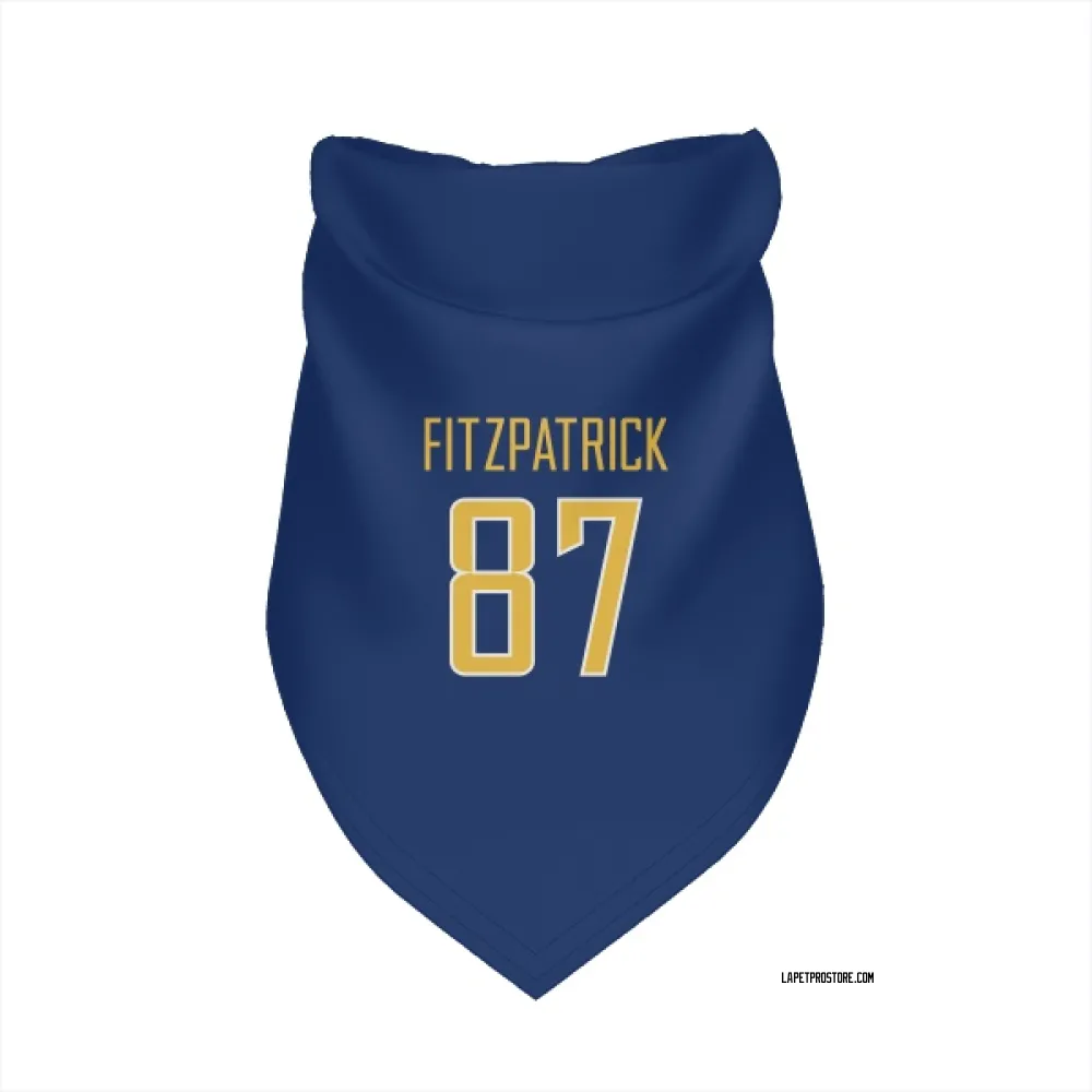 Los Angeles Chargers Dez Fitzpatrick Royal Gold Pet Bandana for Dog & Cat