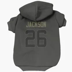 Los Angeles Chargers Donte Jackson Black Service Pet Hoodie for Dog & Cat