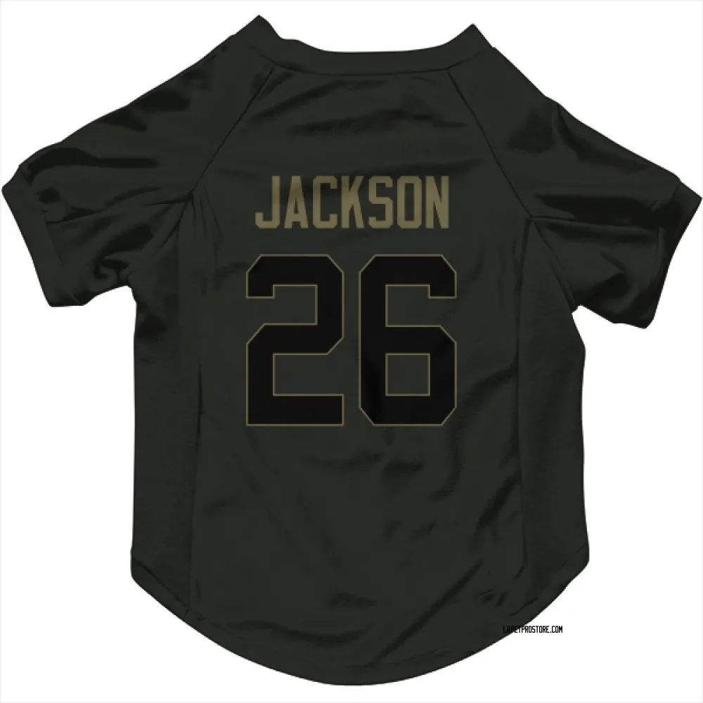 Los Angeles Chargers Donte Jackson Black Service Pet Jersey for Dog & Cat