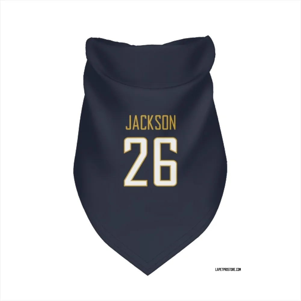 Los Angeles Chargers Donte Jackson Navy Pet Bandana for Dog & Cat