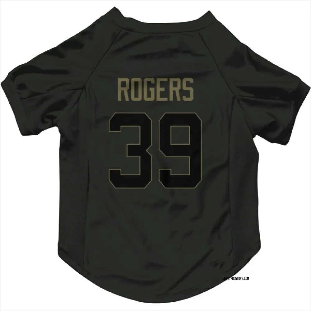 Los Angeles Chargers Eric Rogers Black Service Pet Jersey for Dog & Cat