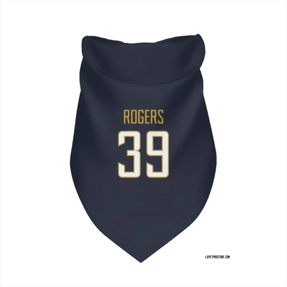 Los Angeles Chargers Eric Rogers Navy Pet Bandana for Dog & Cat