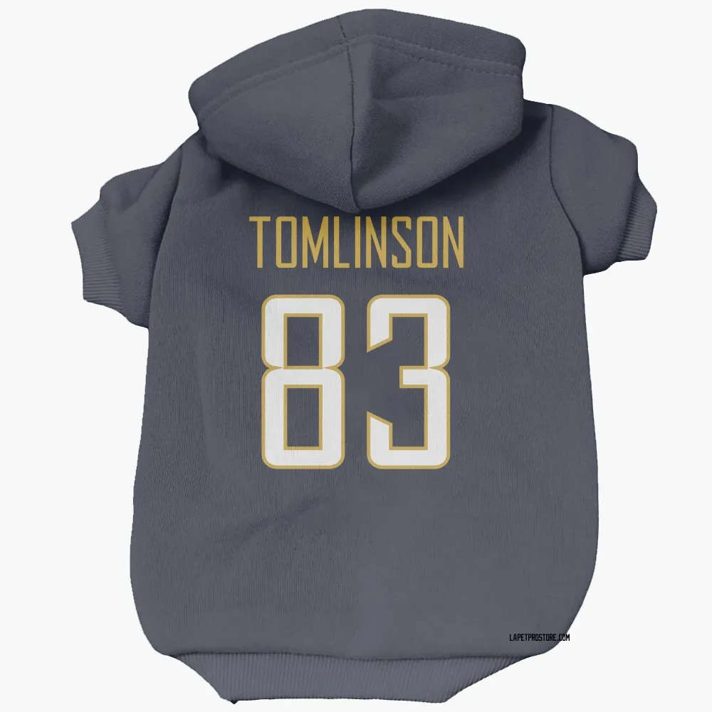 Los Angeles Chargers Eric Tomlinson Navy Pet Hoodie for Dog & Cat
