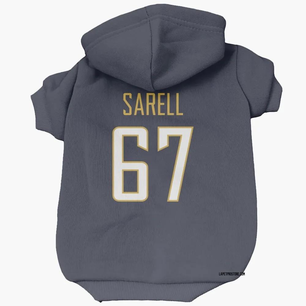 Los Angeles Chargers Foster Sarell Navy Pet Hoodie for Dog & Cat