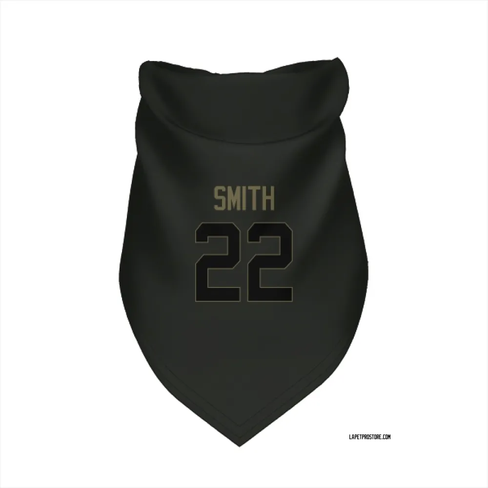 Los Angeles Chargers Genesis Smith Black Service Pet Bandana for Dog & Cat