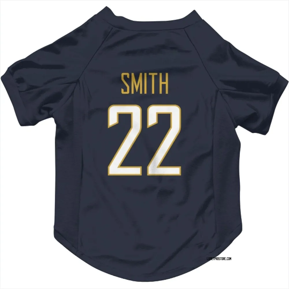 Los Angeles Chargers Genesis Smith Navy Pet Jersey for Dog & Cat
