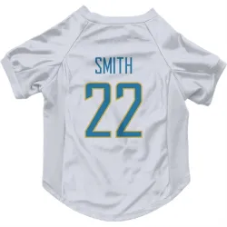 Los Angeles Chargers Genesis Smith White Pet Jersey for Dog & Cat
