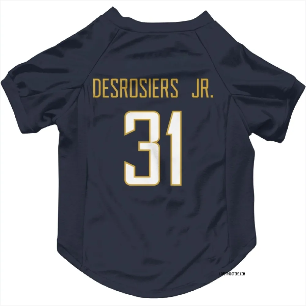 Los Angeles Chargers Greg Desrosiers Jr. Navy Pet Jersey for Dog & Cat