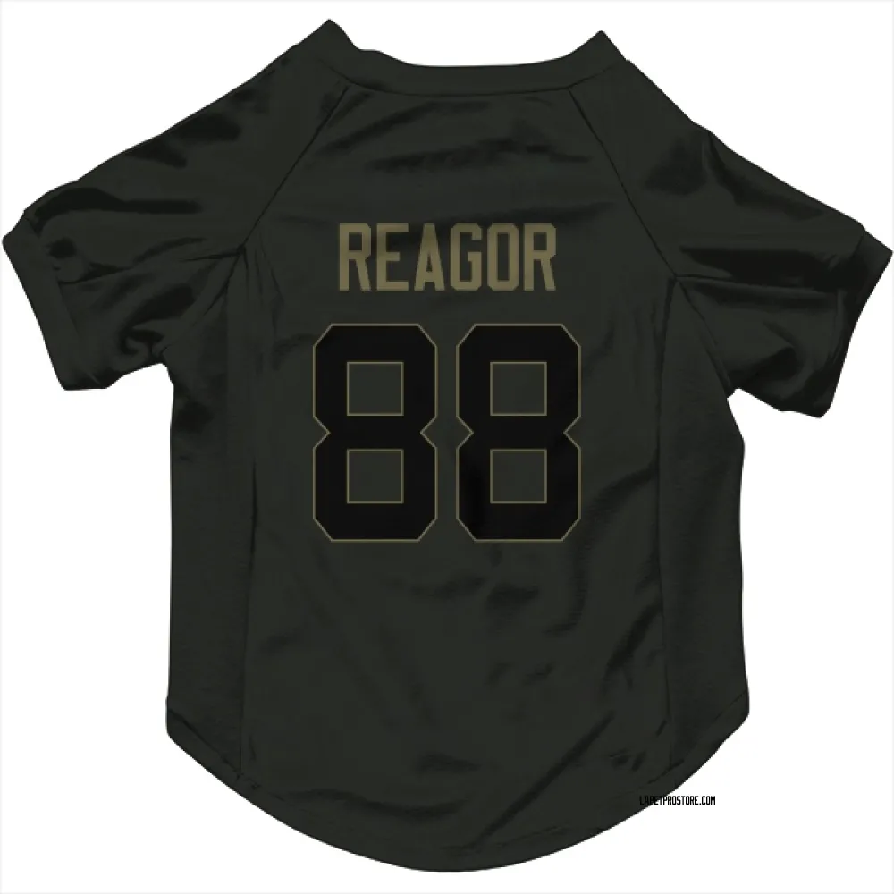 Los Angeles Chargers Jalen Reagor Black Service Pet Jersey for Dog & Cat