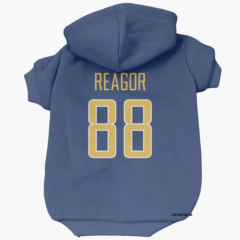 Los Angeles Chargers Jalen Reagor Royal Gold Pet Hoodie for Dog & Cat