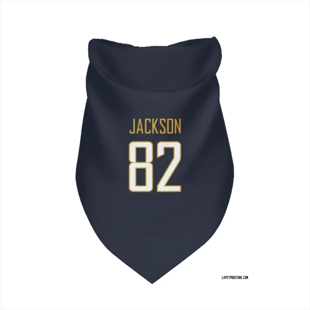 Los Angeles Chargers JaQuae Jackson Navy Pet Bandana for Dog & Cat