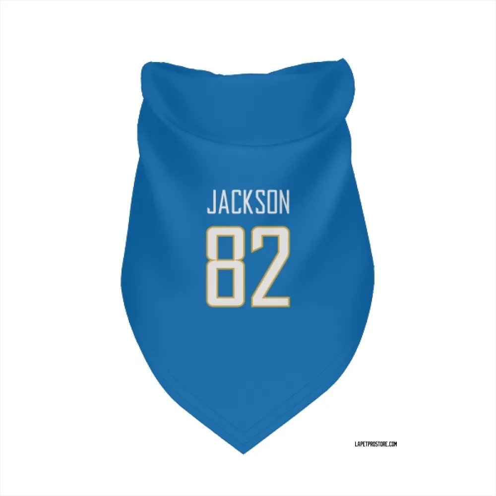 Los Angeles Chargers JaQuae Jackson Powder Blue Pet Bandana for Dog & Cat
