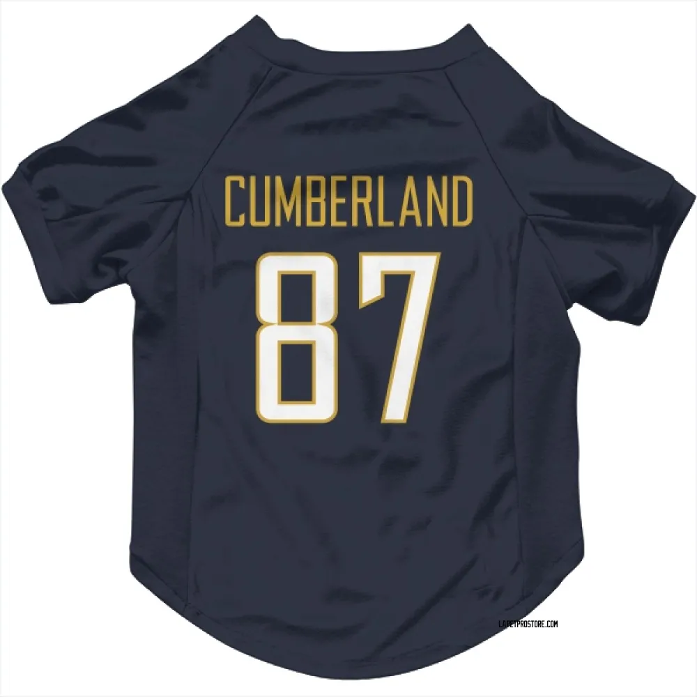 Los Angeles Chargers Jeff Cumberland Navy Pet Jersey for Dog & Cat