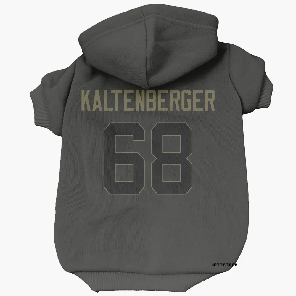 Los Angeles Chargers Josh Kaltenberger Black Service Pet Hoodie for Dog & Cat