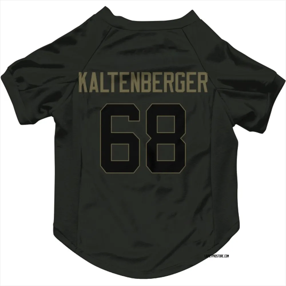 Los Angeles Chargers Josh Kaltenberger Black Service Pet Jersey for Dog & Cat