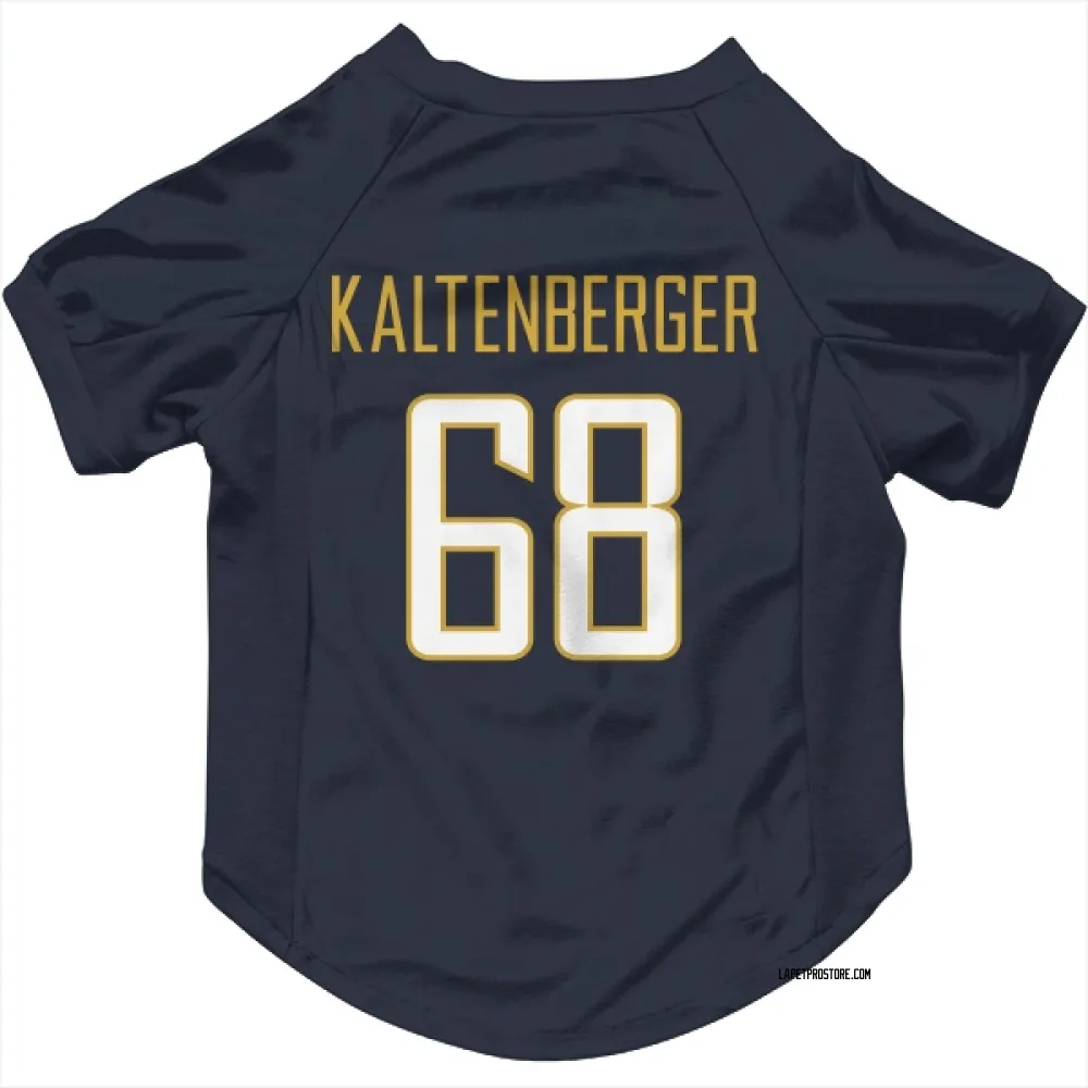 Los Angeles Chargers Josh Kaltenberger Navy Pet Jersey for Dog & Cat