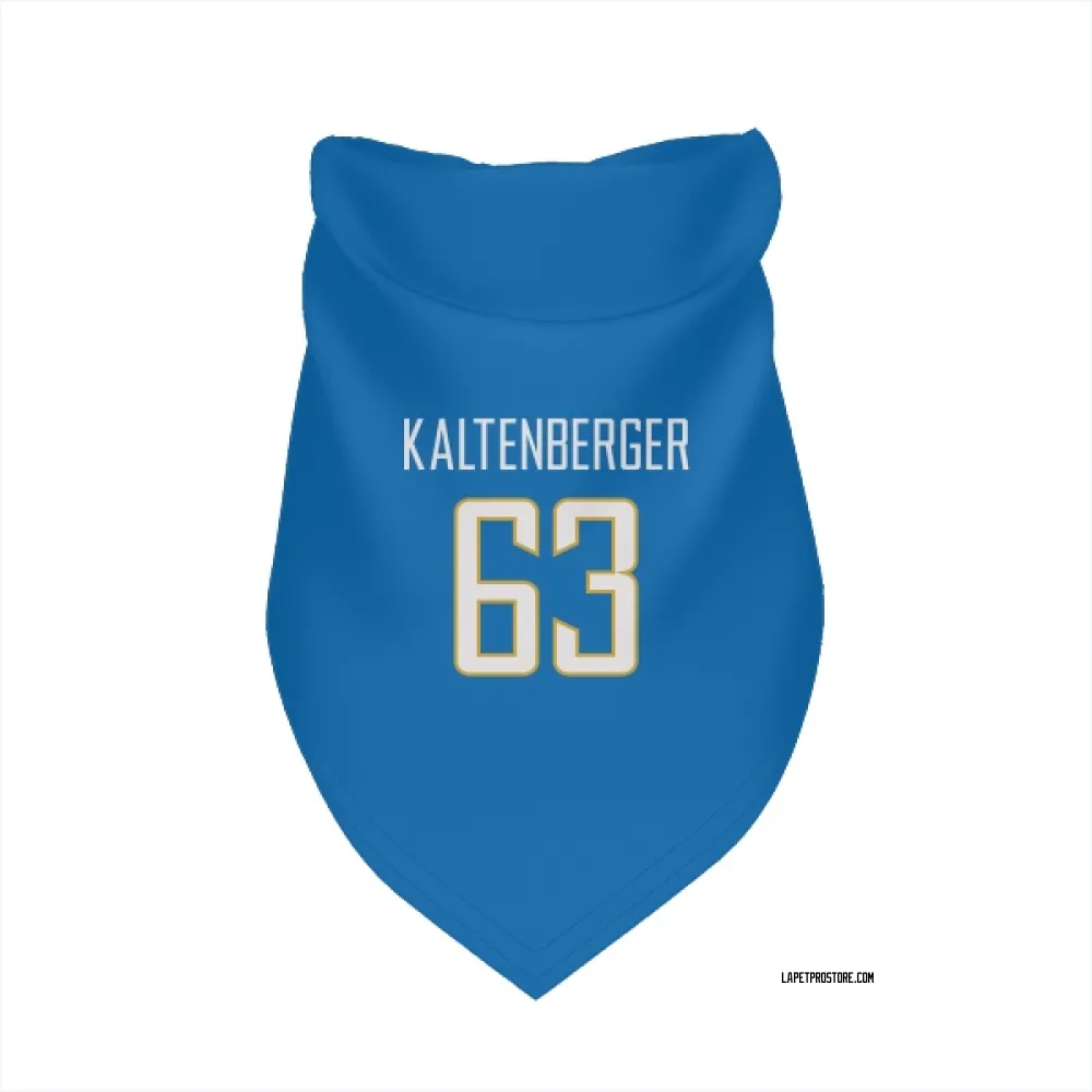 Los Angeles Chargers Josh Kaltenberger Powder Blue Pet Bandana for Dog & Cat