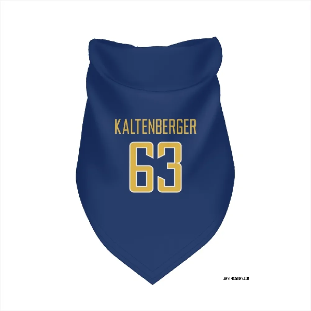 Los Angeles Chargers Josh Kaltenberger Royal Gold Pet Bandana for Dog & Cat