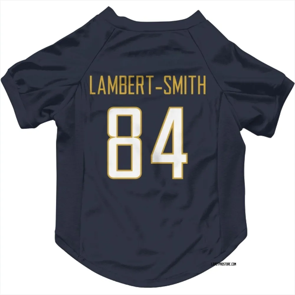 Los Angeles Chargers KeAndre Lambert-Smith Navy Pet Jersey for Dog & Cat