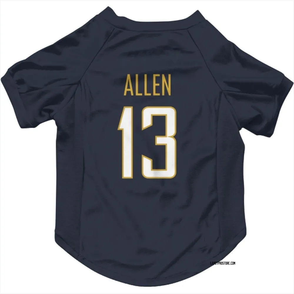 Los Angeles Chargers Keenan Allen Navy Pet Jersey for Dog & Cat