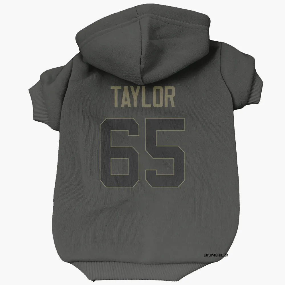 Los Angeles Chargers Logan Taylor Black Service Pet Hoodie for Dog & Cat
