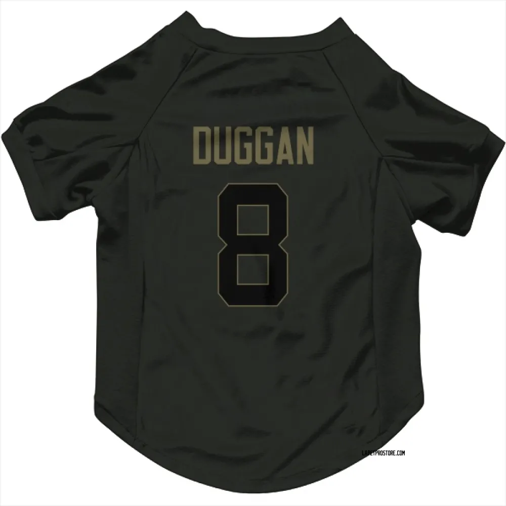 Los Angeles Chargers Max Duggan Black Service Pet Jersey for Dog & Cat