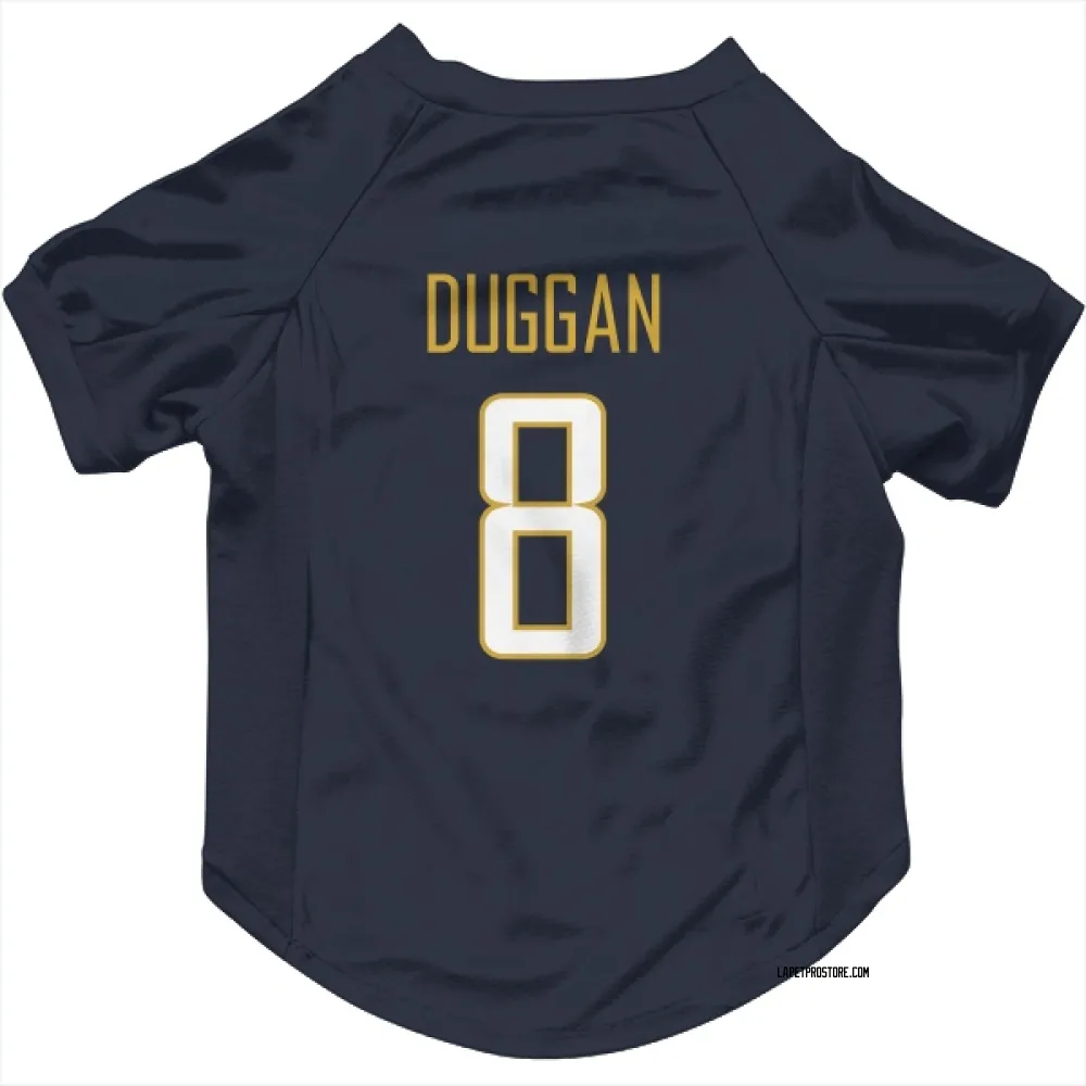 Los Angeles Chargers Max Duggan Navy Pet Jersey for Dog & Cat