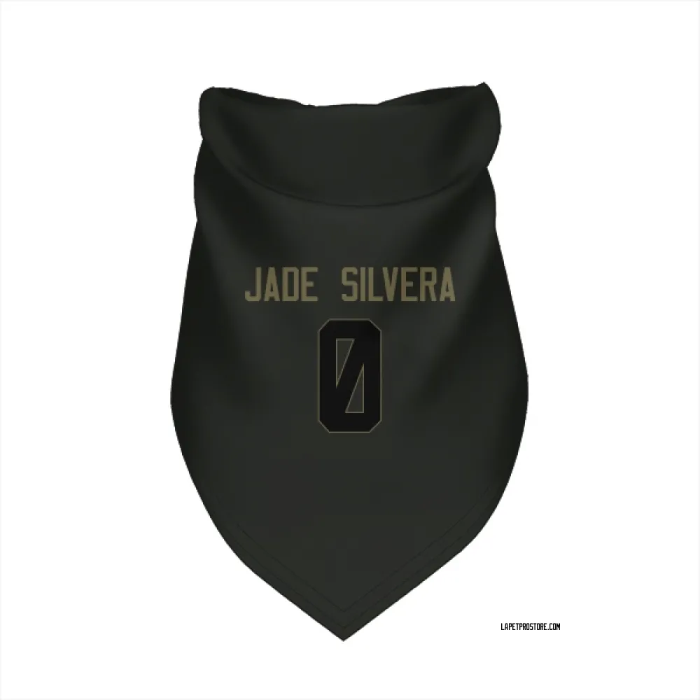 Los Angeles Chargers Nesta Jade Silvera Black Service Pet Bandana for Dog & Cat